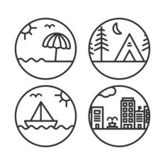 travel icons