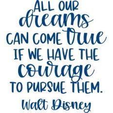 all our dreams can come true