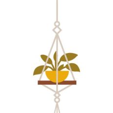 macramé plant