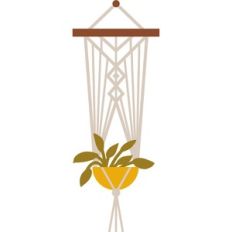 macramé plant