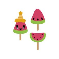 birthday: water melon popsicles