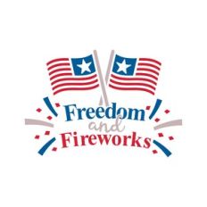 freedom and fireworks