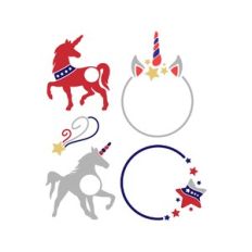 4th unicorn monogram frame