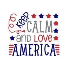 keep calm and love america