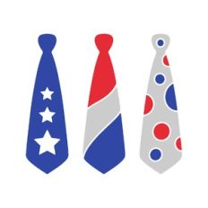 4th of july ties