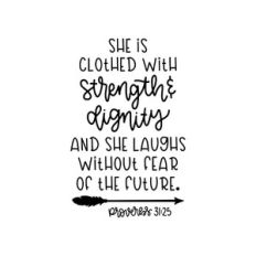 proverbs 31:25