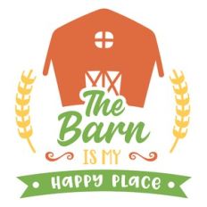 the barn is my happy place