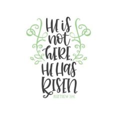 matthew 28:6
