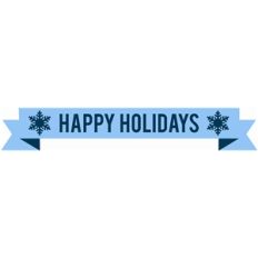 happy holidays banner