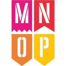 banner letters mnop