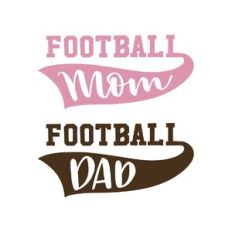 football mom football dad