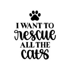 i want to rescue all the cats