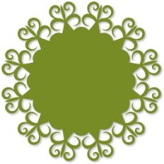 doily snowflake