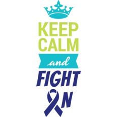 keep calm and fight in
