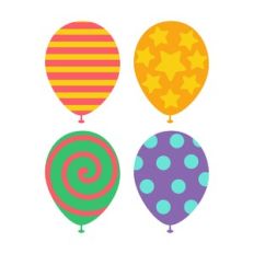 birthday balloons