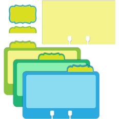 note cards set