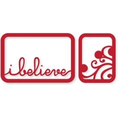 'i believe' card
