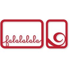 'falalalala' card