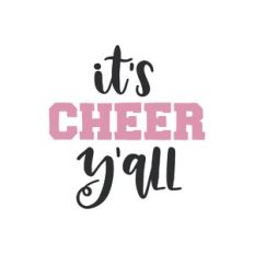 it's cheer y'all