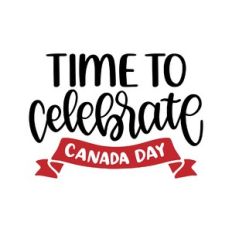 time to celebrate canada day