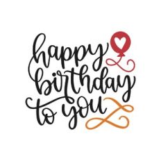 happy birthday to you