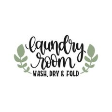 laundry room - wash dry and fold