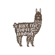 save the drama llama
