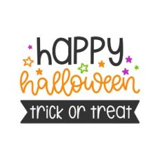 happy halloween - trick or treat