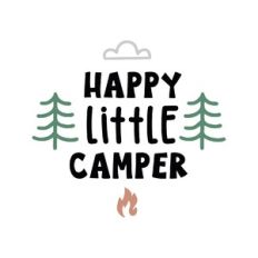 happy little camper