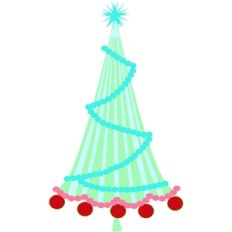 vintage fancy tree