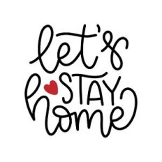 let's stay home