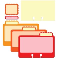 file cards set