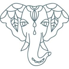 boho elephant