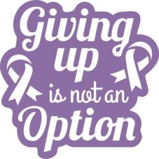giving up is not an option