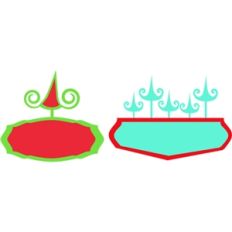 christmas tree tags