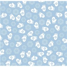 snowflake mittens pattern