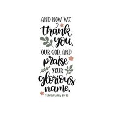 1 chronicles 29:13