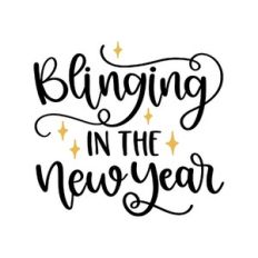 blinging in the new year