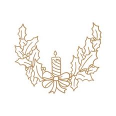 christmas candle