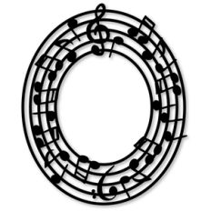 frame music - circle