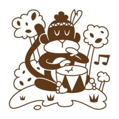 whimsical monkey