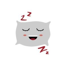 cute sleeping pillow