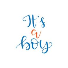 it's a boy