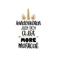 kindergarten just got a lot more magical