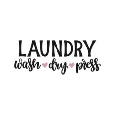 laundry - wash dry press