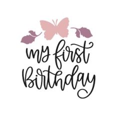 my first birthday