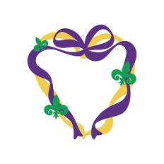 mardi gras ribbons