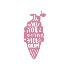 all you need is ice cream