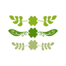 st patrick's flower patterns