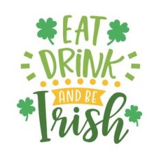 eat drink and be irish
